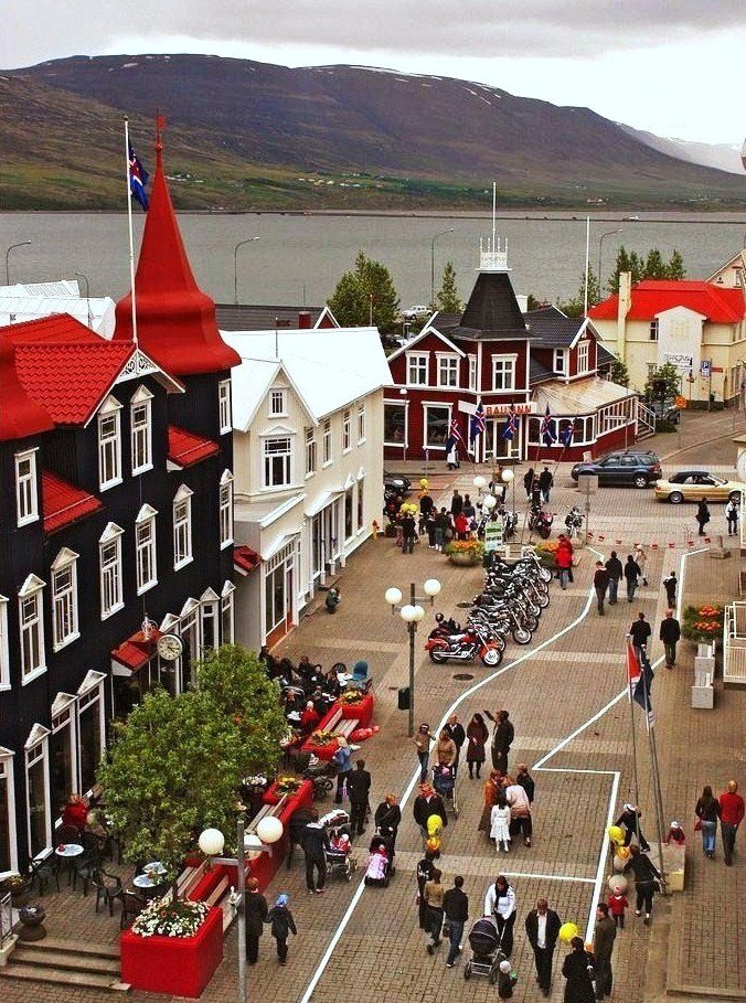 temperaturas em Akureyri