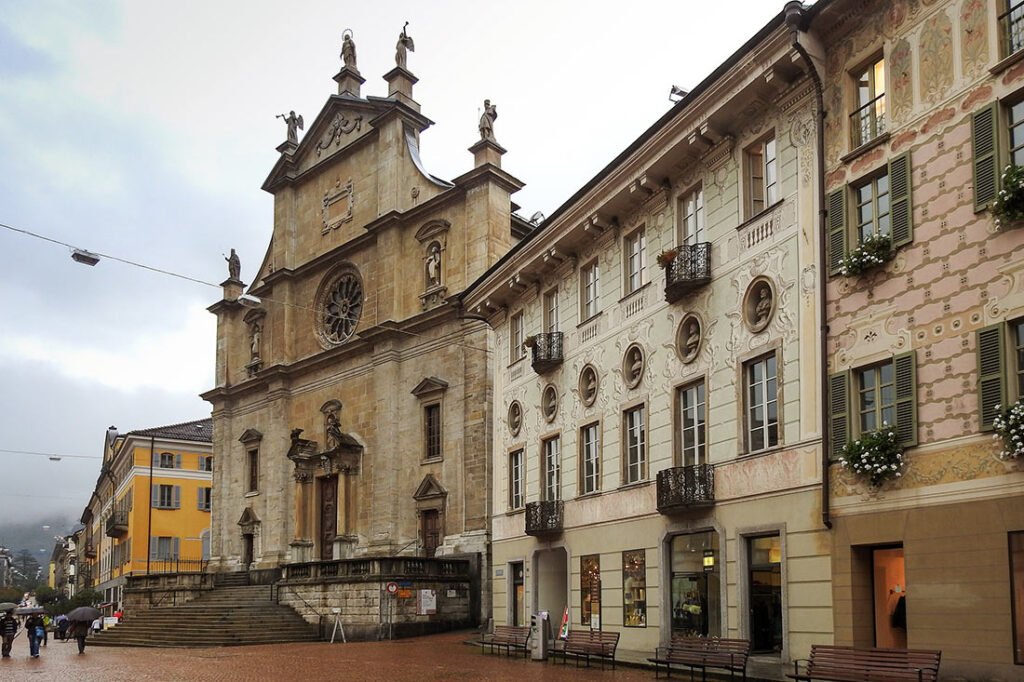 antiga cidade suíça