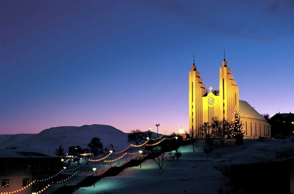 temperaturas em Akureyri